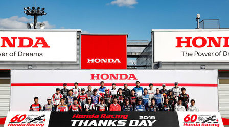 DEN DÍKŮ SPOLEČNOSTI HONDA RACING